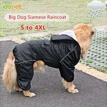 Load image into Gallery viewer, Big Dog Clothes Raincoat for Dog Waterproof Rain Cape for Pet Clothing Golden Large Pet Dogs Rain coat Jumpsuit Rain Suit