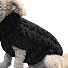 Load image into Gallery viewer, Winter Knitted Dog Clothes Warm Jumper Sweater For Small Large Dogs Pet Clothing Coat Knitting Crochet Cloth Jersey Perro #15
