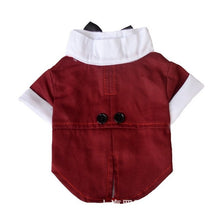 Load image into Gallery viewer, AHUAPET Tuxedo Dog Suit For Pug Clothes Large Clothes Jacket For Dog Tuxedo Costume Big Dogs Coat Stripes Clothes Pet Apparel