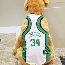 Load image into Gallery viewer, Summer pet Vest Ventilate Dog Clothes Basketball Football National Team Shirt Pets jacket For Puppy Medium large Dogs boy girl