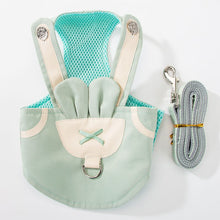 Load image into Gallery viewer, Dog Chest Strap Cowboy Puppy Clothes Pet Leash Rope Small Medium Dog Clothing All Season Teddy Dog Rope Cat Dog With Chain