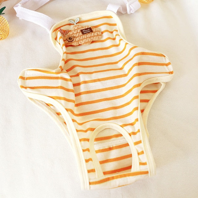 Cute Pet Physiological Pants Underwear Dog Clothes Cotton Puppy Diaper Strap Briefs Female Sanitary Panties Shorts Bulldog Pugs