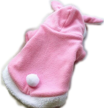 Cute Cat Clothes Easter Rabbit Animals Suit Pet Clothing For Cats Costume Fleece Warm Pet Dog Clothes Coat Suit 30