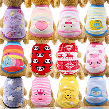 Load image into Gallery viewer, Winter Warm Cartoon Pet Clothes for Small Dogs Cats Soft Fleece Cat Dog Coat Jacket Puppy Clothing Outfits Chihuahua Pet Clothes
