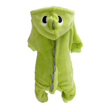 Load image into Gallery viewer, Jumpsuits For Dogs Funny Dinosaur Dog Clothes Halloween Christmas Costume Winter Jumpsuits For Small Medium Large Size Pets D40
