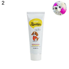 Load image into Gallery viewer, 80g Mascots Pet Dyeing Agent Pet Dog Cat Animals Hair Coloring Dyestuffs Dyeing Pigment Agent Pet Cat Dog Supplies Hair Dyeing
