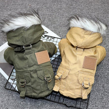 Load image into Gallery viewer, Dog Clothes Winter Warm Pet Dog Jacket Coat Puppy Chihuahua Clothing Hoodies For Small Medium Dogs Puppy Yorkshire Outfit XS-XL
