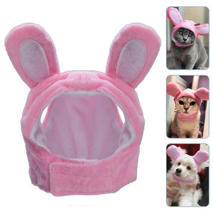 2019 New Funny Cute Pet Cat Costume Lion Tiger Rabbit Frog Cap Hat Headwear for Cat Dog Halloween Christmas Clothes Dress