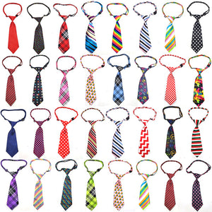 30 Pcs Pet Accessories New Size Mix Pattern Pet Dog Necktie Adjustable Necktie For Middle Large Dog Puppy Dog Bow ties Supplier
