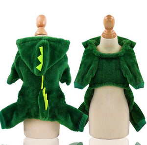 Winter Cat clothes for Small dog Cats Costumes For Puppy Clothes Funny dog Hoodie outfit Cosplay COW