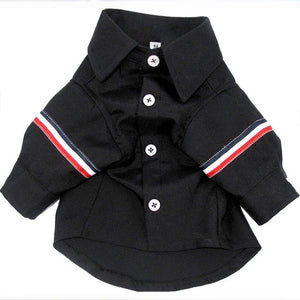 Fashion Pet Dog Clothes for Small Medium Dog Gentlemanly Vest Shirt Suit Pug Clothes French Bulldog Wedding Party Costume