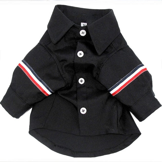 Fashion Pet Dog Clothes for Small Medium Dog Gentlemanly Vest Shirt Suit Pug Clothes French Bulldog Wedding Party Costume