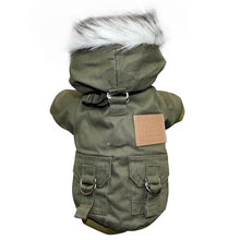 Load image into Gallery viewer, Pet Dog Hooded Coat Dog Winter Clothes For Small Dogs Autumn Puppy Jacket Warm Fleece Chihuahua French Bulldog Clothing Overalls
