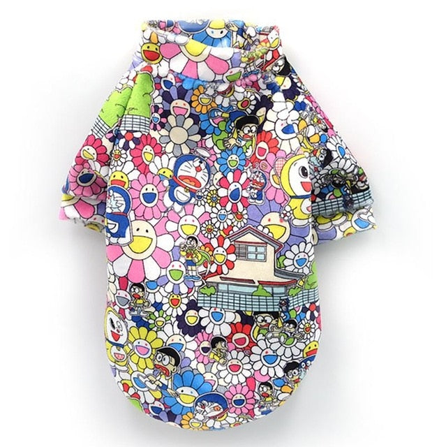 2020 New Cartoon Dog Clothes Animals T-shirt Vest Clothes For Dog Pet Clothes Puppy Clothing For Small Medium Pets Drop Shipping