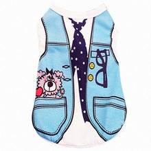 Load image into Gallery viewer, 2020 New Cartoon Dog Clothes Animals T-shirt Vest Clothes For Dog Pet Clothes Puppy Clothing For Small Medium Pets Drop Shipping

