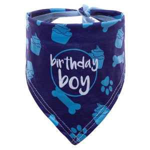 Scarf Dog Accessories Collar Fashion Polyester Decoration Bib Pet Soft Letter Bandana Triangular Cute Birthday