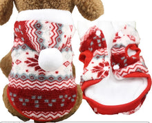 Load image into Gallery viewer, dog christmas clothes Small Dogs Santa Costume for Pug Chihuahua Yorkshire Pet Cat Clothing Jacket Coat Pets Costume
