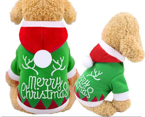 dog christmas clothes Small Dogs Santa Costume for Pug Chihuahua Yorkshire Pet Cat Clothing Jacket Coat Pets Costume