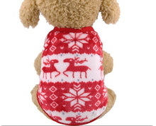 Load image into Gallery viewer, dog christmas clothes Small Dogs Santa Costume for Pug Chihuahua Yorkshire Pet Cat Clothing Jacket Coat Pets Costume
