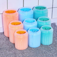 Load image into Gallery viewer, Cleaning Tool For Dogs Cats Soft Plastic Washing Brush Paw Washer Pet Cats Dogs Foot Clean Cup Pet Accessories
