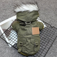 Load image into Gallery viewer, Dog Clothes Winter Warm Pet Dog Jacket Coat Puppy Chihuahua Clothing Hoodies For Small Medium Dogs Puppy Yorkshire Outfit XS-XL
