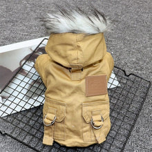 Load image into Gallery viewer, Dog Clothes Winter Warm Pet Dog Jacket Coat Puppy Chihuahua Clothing Hoodies For Small Medium Dogs Puppy Yorkshire Outfit XS-XL
