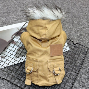 Dog Clothes Winter Warm Pet Dog Jacket Coat Puppy Chihuahua Clothing Hoodies For Small Medium Dogs Puppy Yorkshire Outfit XS-XL