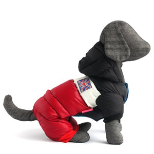 Winter Pet Dog Clothes Super Warm Down Jacket For Small Dogs Waterproof Pets Coat Cotton Hoodies For Chihuahua Puppy Clothing