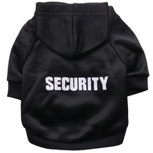 Load image into Gallery viewer, Security Cat Clothes Pet Cat Coats Jacket Hoodies For Cats Outfit Warm Pet Clothing Rabbit Animals Pet Costume for Pet Dogs
