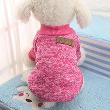 Load image into Gallery viewer, Warm Dog Cat Clothing Autumn Winter Pet Clothes Sweater For Small Dogs Cats Chihuahua Pug Yorkies Kitten Outfit Cat Coat Costume
