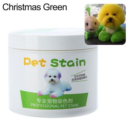 100ml Professional Pet Stain Anti Allergic Cat Dog Hair Dye Cream Coloring Agent Pet Hair Dye Dog Hair Care Faded Hair Dye