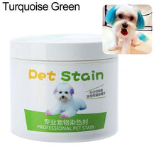 Load image into Gallery viewer, 100ml Professional Pet Stain Anti Allergic Cat Dog Hair Dye Cream Coloring Agent Pet Hair Dye Dog Hair Care Faded Hair Dye
