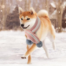 Load image into Gallery viewer, Winter Dog Pet Scarf Warm Woolen Neck Scarf Dog Accessories Scarves for Small Medium Large Dogs Puppy Dogs Collars Pet Products
