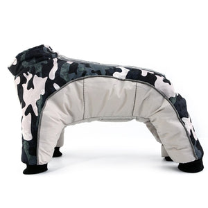 Dog Winter Coat Coats Warm Clothes Small Puppy Clothing For French Bulldog Dogs Pets Waterproof Suit XXL Pet Jackets Snowsuit