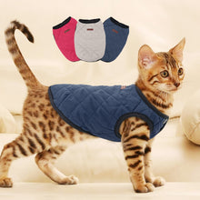 Load image into Gallery viewer, Cat Dog Clothes Chihuahua Kitten Clothes Outfit Dog Jacket Vest Winter Clothes Pet Puppy Coat Clothing for Small Medium Cat Dogs
