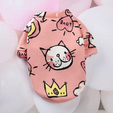 Load image into Gallery viewer, Cartoon Cat Hoodie Sweater Spring Summer Pet Cat Clothes for Cats Katten Kedi Pullovers Mascota Pet Costume Cat Outfit Clothing
