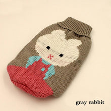 Load image into Gallery viewer, Fashion Pattern Clothes for Cats Cute Reindeer Sweater for Sphynx Cat Winter Warm Costume for Kedi Knitted Sweatshirt Mascotas
