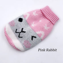 Load image into Gallery viewer, Fashion Pattern Clothes for Cats Cute Reindeer Sweater for Sphynx Cat Winter Warm Costume for Kedi Knitted Sweatshirt Mascotas
