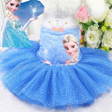 Load image into Gallery viewer, Frozen Tulle Dog Dresses For Small Dogs Chihuahua Summer Puppy Party Dress Pomeranian Princess Tutu Shih Tzu Yorkshire Clothes
