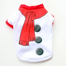 Load image into Gallery viewer, Pet Dog Clothes Christmas Costume Cute Cartoon Clothes For Small Dog Cloth Costume Dress Xmas apparel for Kitty Dogs
