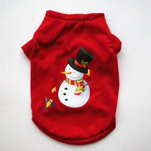 Load image into Gallery viewer, Pet Dog Clothes Christmas Costume Cute Cartoon Clothes For Small Dog Cloth Costume Dress Xmas apparel for Kitty Dogs
