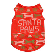 Load image into Gallery viewer, Pet Dog Clothes Christmas Costume Cute Cartoon Clothes For Small Dog Cloth Costume Dress Xmas apparel for Kitty Dogs

