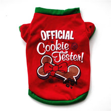 Load image into Gallery viewer, Pet Dog Clothes Christmas Costume Cute Cartoon Clothes For Small Dog Cloth Costume Dress Xmas apparel for Kitty Dogs
