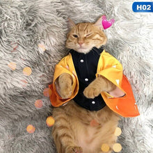 Load image into Gallery viewer, 1Pcs  Demon Slayer: Kimetsu no Yaiba Pet Clothes Dog Cat Clothes Soft Fleece Teddy Poodle Dog Clothing Pet Product Supplies
