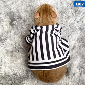 1Pcs  Demon Slayer: Kimetsu no Yaiba Pet Clothes Dog Cat Clothes Soft Fleece Teddy Poodle Dog Clothing Pet Product Supplies
