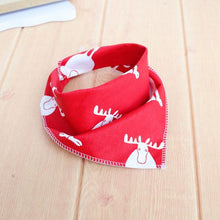 Load image into Gallery viewer, Dog Bandana Large Pet Scarf Cotton Plaid Washable Dog Bib Large Dog Accessories Banana Elk Pink flower Personality Bow Tie
