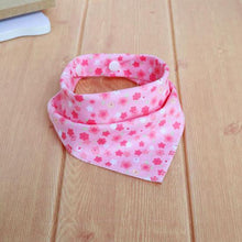 Load image into Gallery viewer, Dog Bandana Large Pet Scarf Cotton Plaid Washable Dog Bib Large Dog Accessories Banana Elk Pink flower Personality Bow Tie
