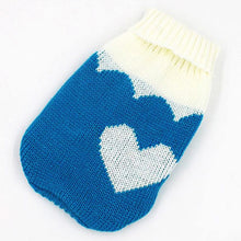Load image into Gallery viewer, Warm Winter Cartoon Dog Clothes Warm Christmas Sweater For Small Dogs Pet Clothing Coat Knitting Crochet Cloth
