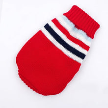 Load image into Gallery viewer, Warm Winter Cartoon Dog Clothes Warm Christmas Sweater For Small Dogs Pet Clothing Coat Knitting Crochet Cloth

