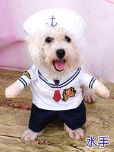 Load image into Gallery viewer, Cosplay Dog Clothes For Small Dogs Winter French Bulldog Jacket Standing Cartoon Dog Halloween Costume  Chihuahua Pet Clothes
